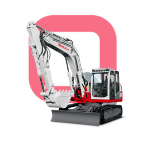 Graafmachines van 1T tot 25 T - Prijslijst